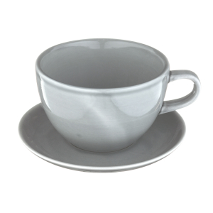 Кофейная пара RISE 320 мл серая